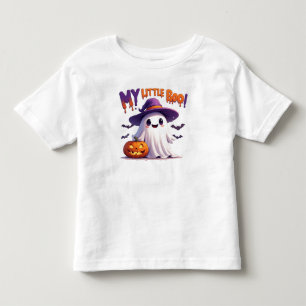Halloween Ghost Pumpkin Bat Party Design 👻 Toddler T-Shirt