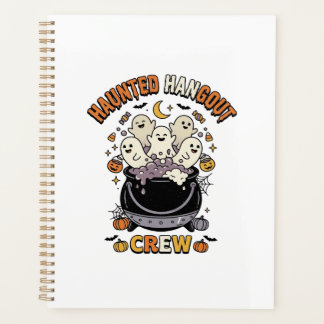Halloween Ghost Pumpkin Crew Planner