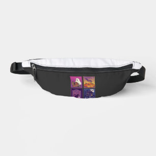 Halloween Ghost Pumpkins Black Cat Haunted House B Bum Bags
