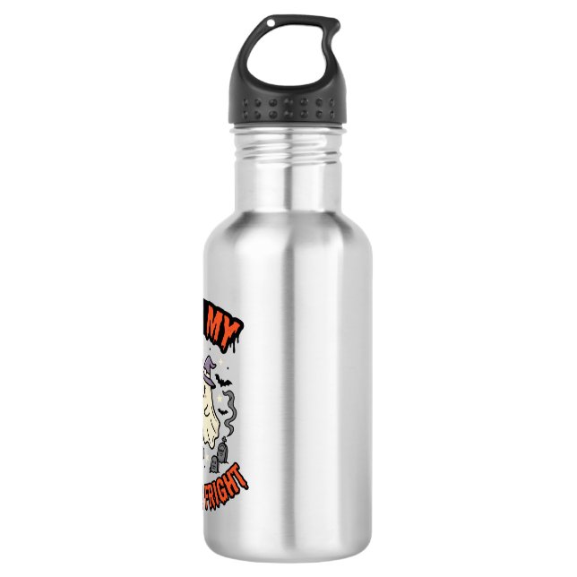 Halloween Ghost Romance Humour 532 Ml Water Bottle (Front)