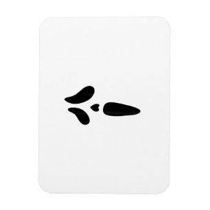 Halloween Ghost Scary Face Holiday Magnet