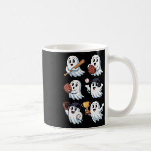 Halloween Ghost Sell Softll Pitcher Catcher  Coffee Mug