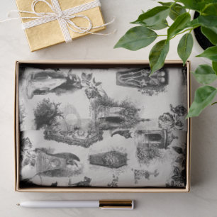 Halloween Ghost Skeleton Ghoul Toile Tissue Paper