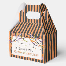 Halloween Ghost Spooktacular Birthday Favour Boxes