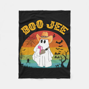 Halloween Ghost Spooky Costume Boo Jee Ghost With Fleece Blanket