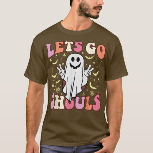 Halloween Ghost Spooky Lets Go Ghouls Season 2022 T-Shirt