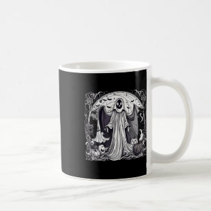 Halloween Ghost Spooky Scary Graveyard Print  Coffee Mug
