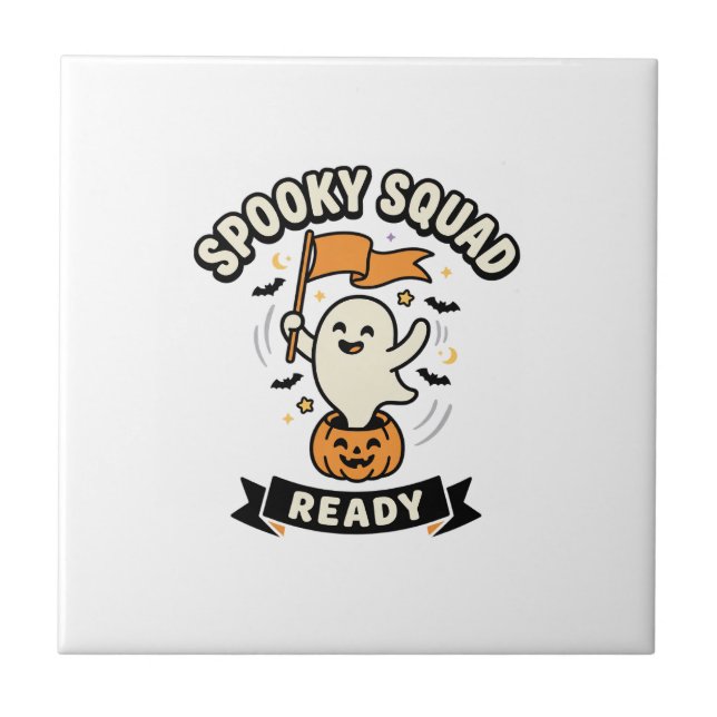Halloween Ghost Squad Tile (Front)