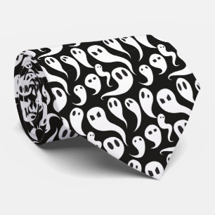 Halloween Ghost Suit Party Accessories Neckties