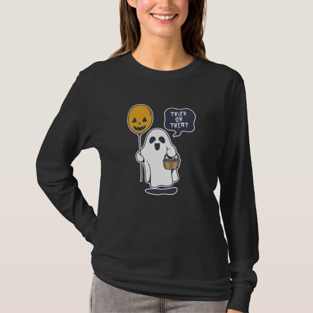 Halloween Ghost T-Shirt (Front)
