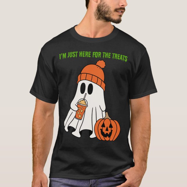 Halloween Ghost T-Shirt (Front)