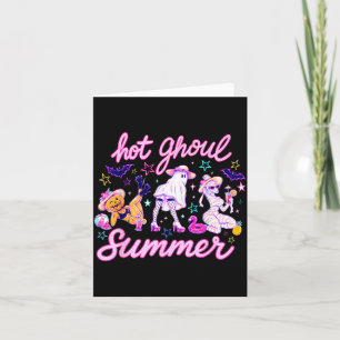 Halloween Ghost Tail Summer Vibes Card