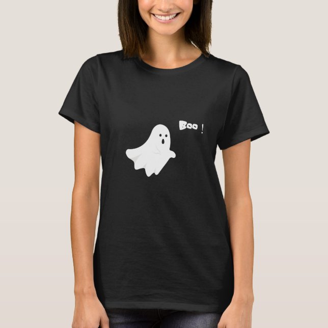 Halloween Ghost Tee (Front)