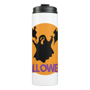 Halloween ghost           thermal tumbler