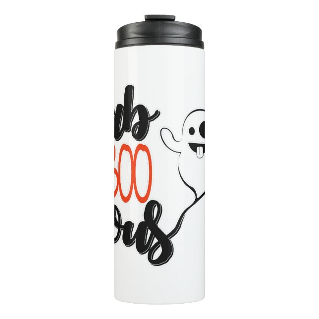 Halloween Ghost                    Thermal Tumbler (Front)