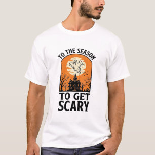 Halloween Ghost To Get Scary Vintage Spooky_1 T-Shirt