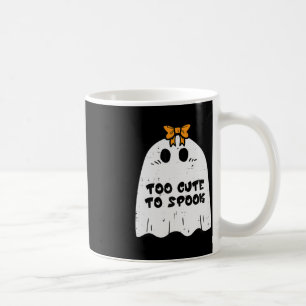 Halloween Ghost Too Cute To Spook Costume Girls Ki Coffee Mug