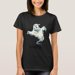 Halloween Ghostly Phantom Sckary Look Nice T-Shirt