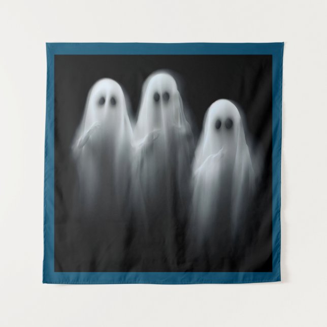 Halloween - Ghosts 1 Tapestry (Front)