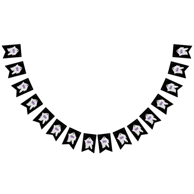 Halloween Ghosts Banner Flags (All)