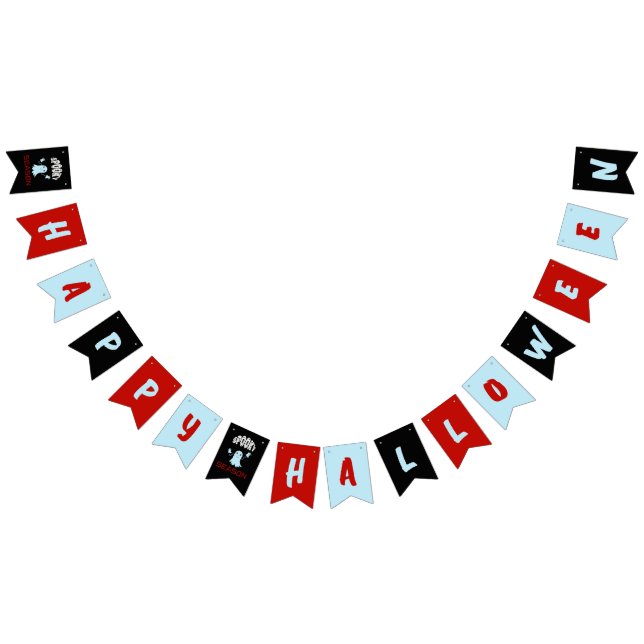 Halloween ghosts bunting  (All)