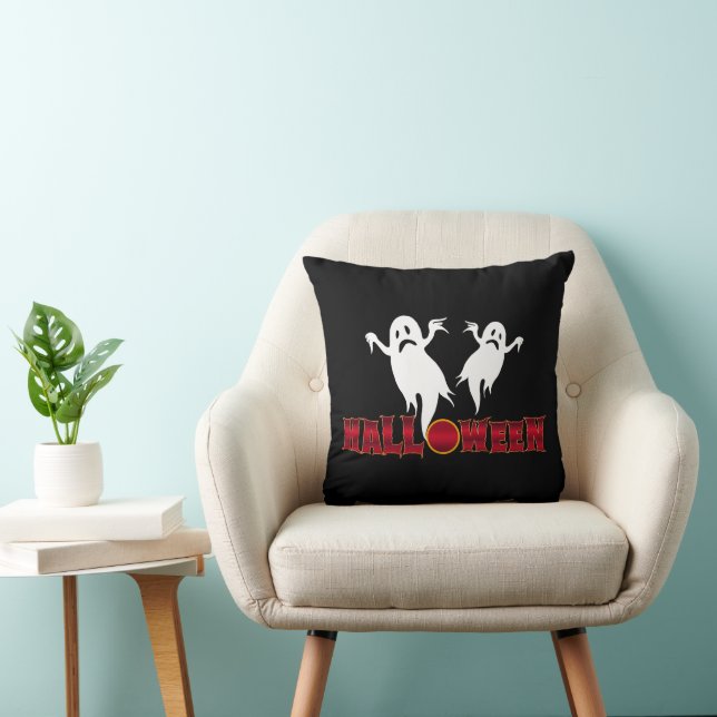 Halloween Ghosts Cushion (Chair)