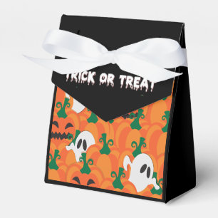 Halloween Ghosts Haunted Pumpkin Patch Favour Box