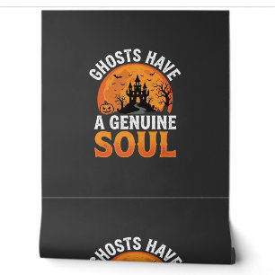 Halloween Ghosts Have a Genuine Soul Design Wallpaper
