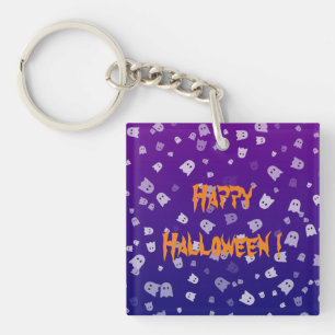 Halloween Ghosts Key Ring