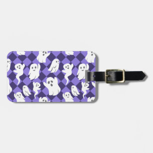 Halloween Ghosts Luggage Tag