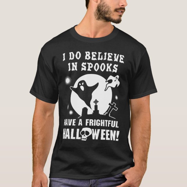 Halloween Ghosts T-Shirt (Front)