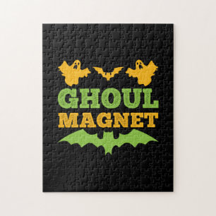 Halloween Ghoul Magnet Birthday Jigsaw Puzzle