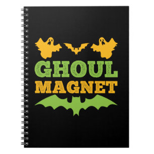 Halloween Ghoul Magnet Birthday Notebook