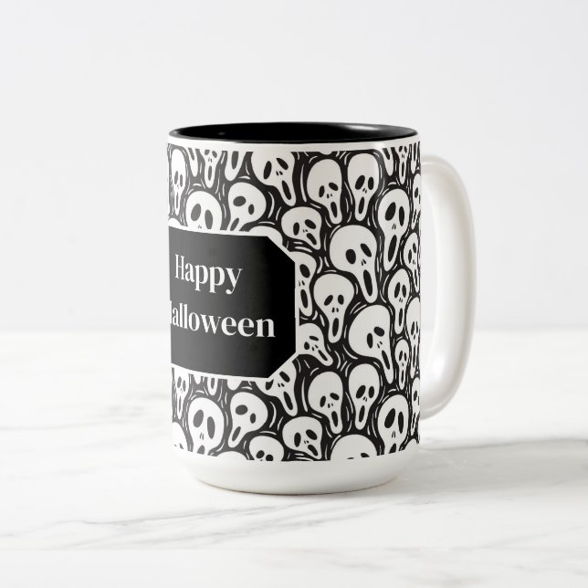 Halloween Ghoul Mug (Front Right)