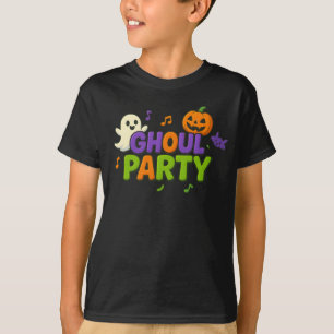 Halloween Ghoul Party Clothes Spooky Party Outfit T-Shirt