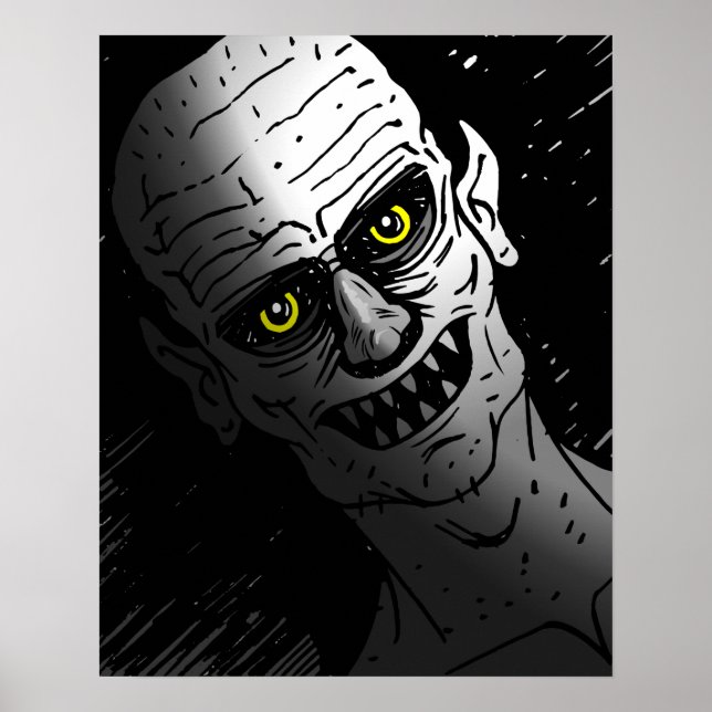 Halloween Ghoul Poster  (Front)