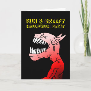 Halloween Ghouls Party Invitation