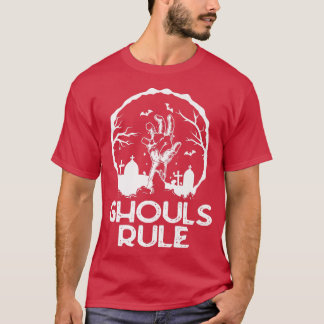 Halloween ghouls rule trick or treat 182 T-Shirt