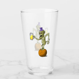 Halloween Ghouls Toasts Glass