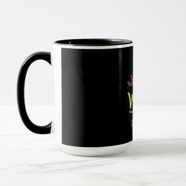 Halloween Gift | A Really Happy Witch Lives Here Mug (Left)