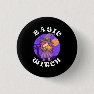 Halloween Gift Basic Witch 3 Cm Round Badge