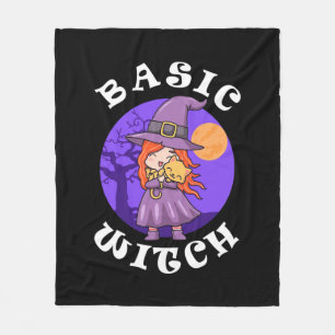 Halloween Gift   Basic Witch Fleece Blanket