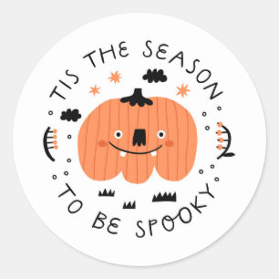 Halloween Gift Classic Round Sticker