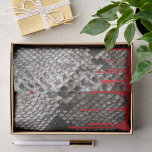 Halloween Gift Dripping Blood Python Snake Skin Tissue Paper
