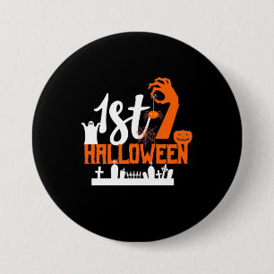 Halloween Gift First Halloween 7.5 Cm Round Badge