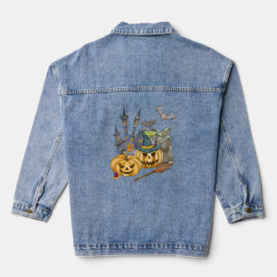 Halloween Gift Shirt Nightmare Before Christmas  Denim Jacket