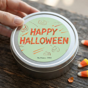 Halloween Gift Sticker Minimalist Modern halloween
