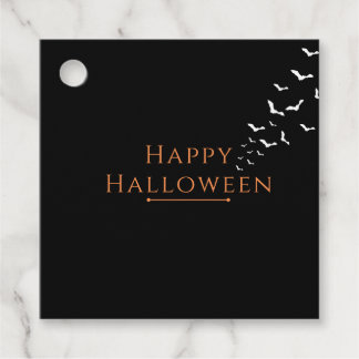 Halloween Gift Tag, Favour Tag, Bats  Favour Tags