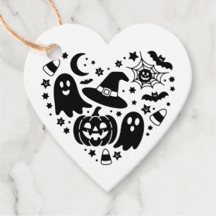Halloween gift tags, personalised gift tags