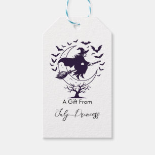 Halloween gift tags, personalised gift tags